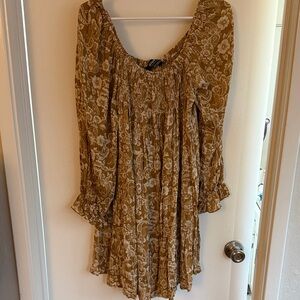 Floral Long Sleeve Dress